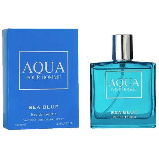 Perfume Sea Blue Aqua Pour Homme - Água de Colônia - Masculino - 100ML