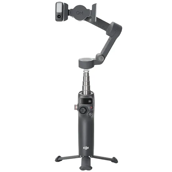 Estabilizador Dji Osmo Mobile 8 DS308 Anatel de 3 Eixos para Smartphones - Cinza