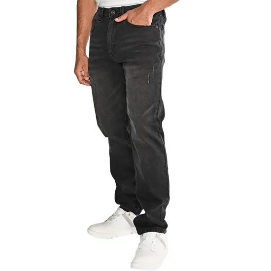 Calça Masculina Triblend Stretch Denim Slim Caterpillar 36/32 Preta - 4070032-13028