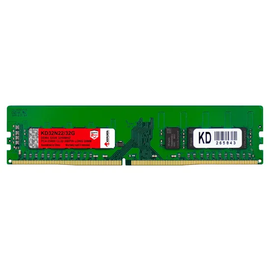 Memória RAM Keepdata KD32N22/32G - 32GB - DDR4 - 3200MHZ - para PC