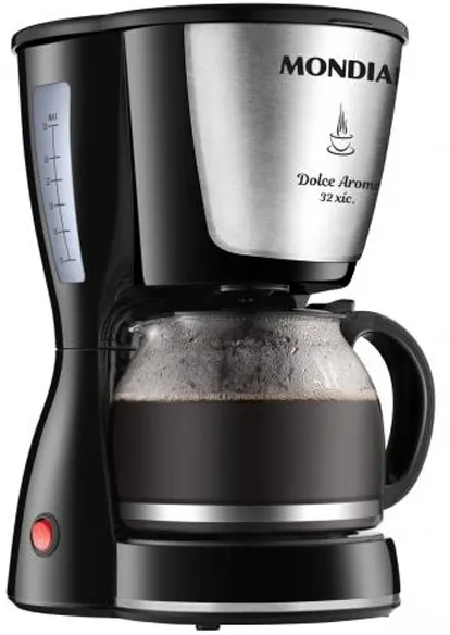 Cafeteira Elétrica Mondial Dulce Aroma Térmica C-32 32 xícaras Preta - 110V