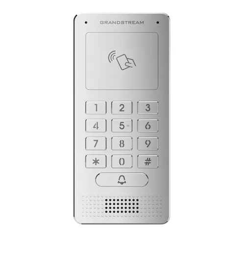 Interfone Porteiro de Áudio IP HD RFID Grandstream GDS3705