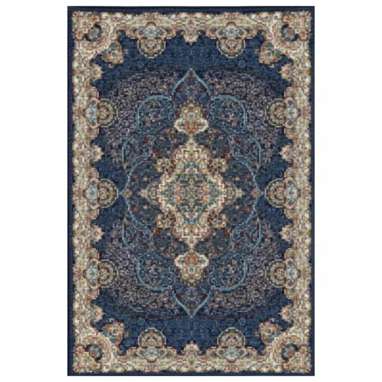 Tapete Turco Turquesa 1,40 X 2,00 M Azul