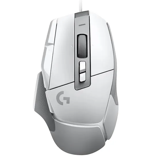 Mouse Gamer Logitech G502 X - com Fio - 25600 DPI - 13 Botões - Branco