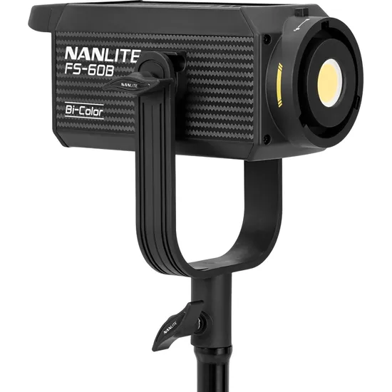 Dispositivo de Luz LED de Vídeo Nanlite FS-60B 70 W - Preto + Difusor de Borracha As-DD-FMM