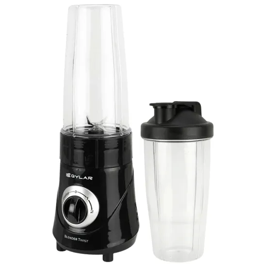 Liquidificador Portátil Qylar Blender Twist QY-1602 350W 110V 750ML - Preto
