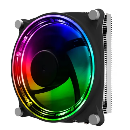 Cooler CPU Gamemax Gamma 300 Rainbow Preto G 754/939/940/AM2/AM3/AM4/FM1/FM2