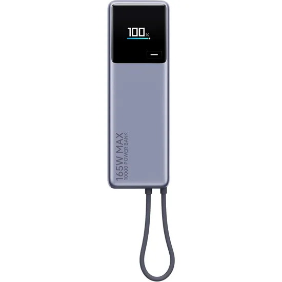 Carregador Portátil Xiaomi PB1165MI 10000mAh Cinza