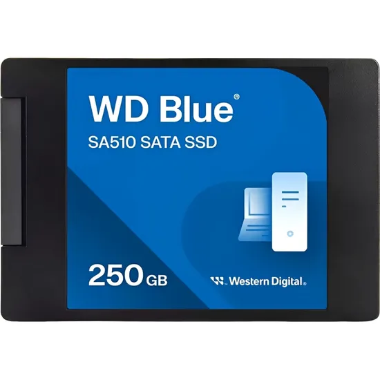 SSD 2.5" SanDisk WD Blue SA510 SATA 555/440 MB/s 250 GB (WDS250G3B0A)