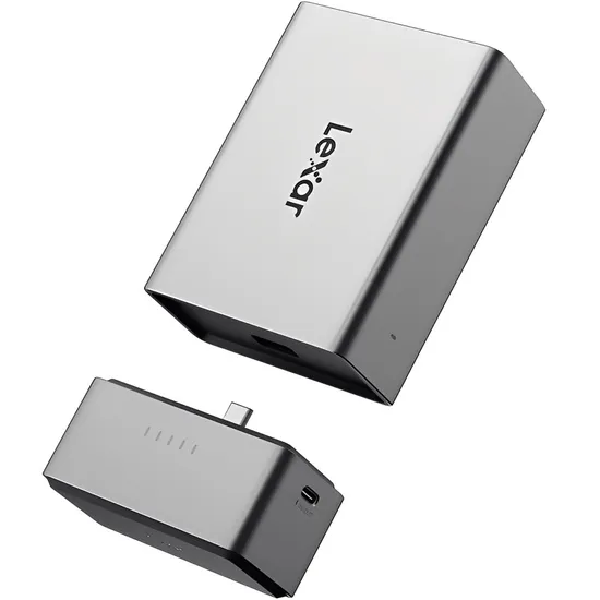 Estação de Acoplamento Portátil Lexar Professional Workflow Go WF600 USB-C – (LPWF600N-1ANGL)