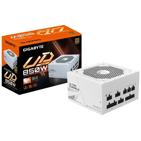 Fonte 850W Gigabyte GP-UD850GM 80+ Gold Modular GP-UD850GM PG5W Branca
