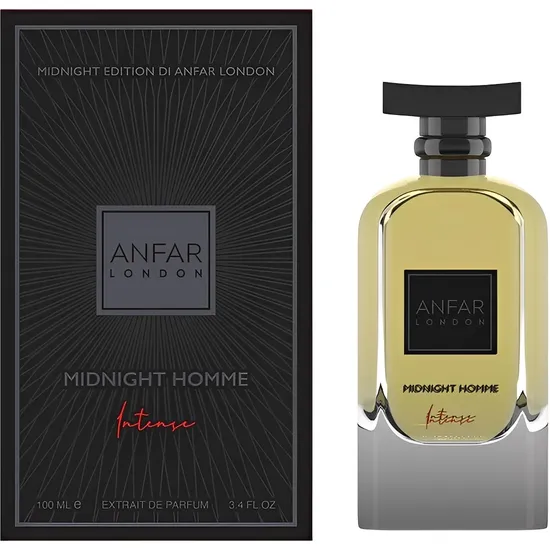 Perfume Anfar London Midnight Homme Intense Extrato de Perfume - Masculino 100ML