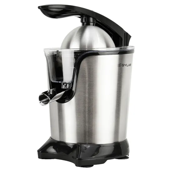 Espremedor de Frutas Qylar Citrus Juicer QY-0310 - 400W - 620ML - 110V 50/60HZ - Prata e Preto