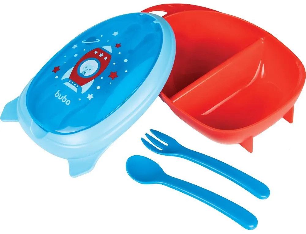 Kit de comida com talheres Buba 13514