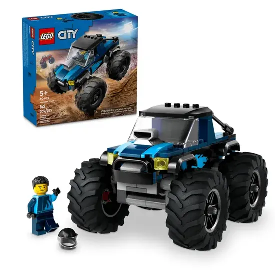 Caminhão Monstro Azul Lego City 148 Peças