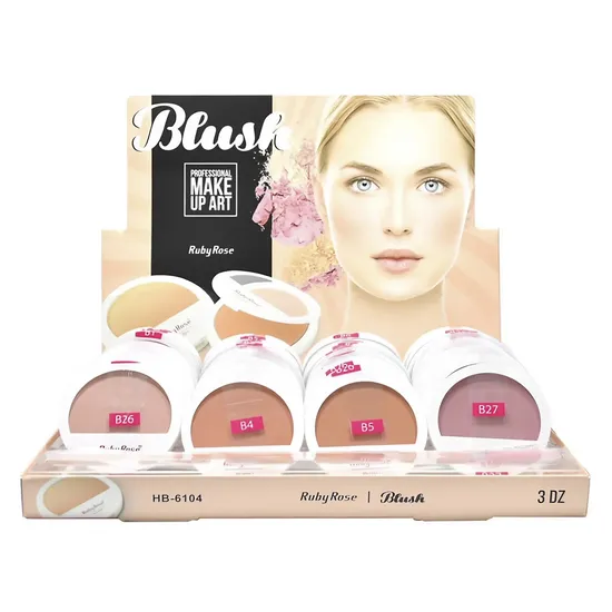 Blush Ruby Rose HB-6104 - 36 Unidades