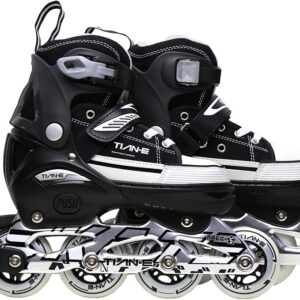 Patins Tian-E ABEC-5 - Preto