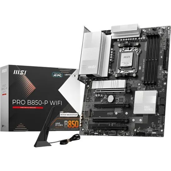 Placa Mãe AMD AM5 MSI B850-P Pro Wi-Fi ATX DDR5