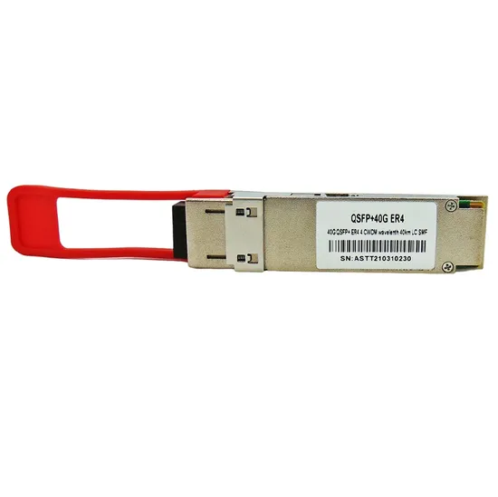 Cabo QSFP+40G 40KM LC Dúplex 4 CWDM SMF QSFP+40G ER4