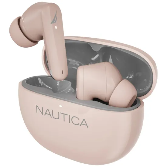 Fone de Ouvido Bluetooth Nautica Urban T200+ - Nude/Cinza