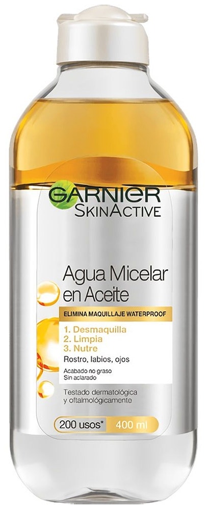 Água Micelar Garnier Skin Active em Óleo - 400mL