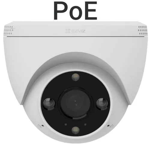 Câmera IP PoE CS-H4 Poe 3MP 2K 2.8MM H.465 Outdoor Ezviz