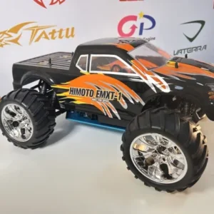 Carro Himoto 1/10 Eldorada Truck .18 Nitro 4WS Preto/Laranja HI6101