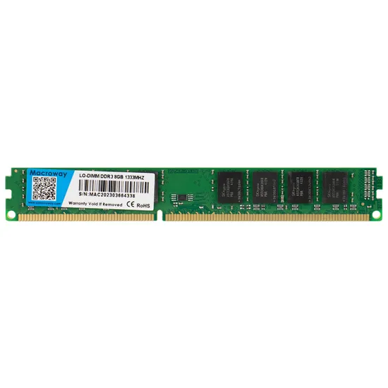 Memória RAM Macroway Lo-DIMM - 8GB - DDR3 - 1333MHz - para PC