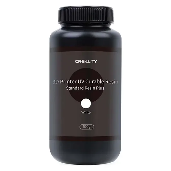 Resina Creality Standard LCD Plus 500g para Impressora 3D - Branca