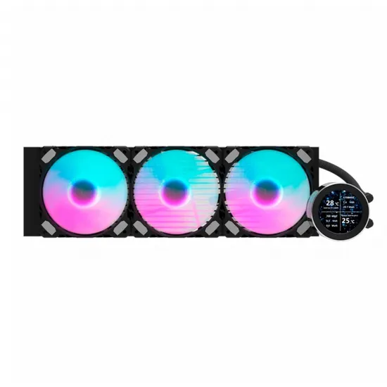 Cooler de Água Aigo Darkflash DN360S Nebula Preto com Display 2.1