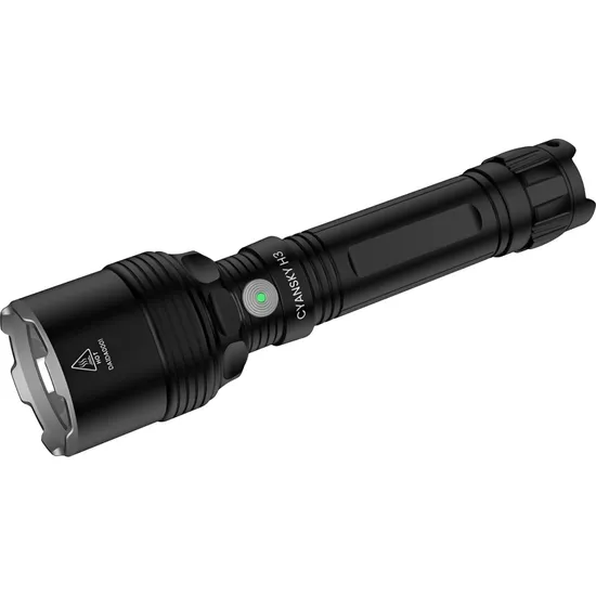 Lanterna LED Cyanski H3 V2.0 1600 Lúmens - Preto