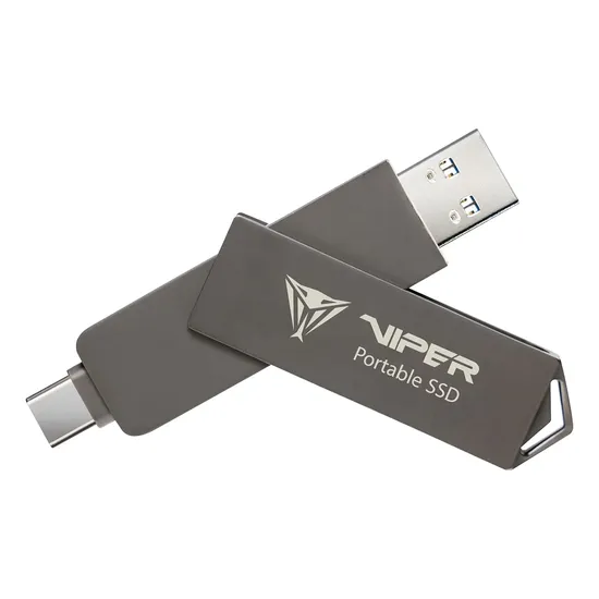 Disco Sólido Externo Portátil Patriot PVP30 1TB USB-A/USB-C - PVP301TB28UDG