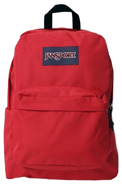 Mochila JanSport Superbreak JS0A4QUT5XP - Vermelho Fita