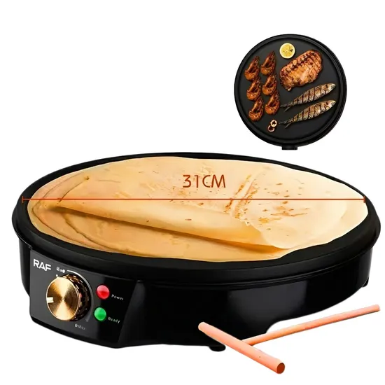 Grill Raf R.528 Multifuncional/Fabricante de Crepipes - 220V