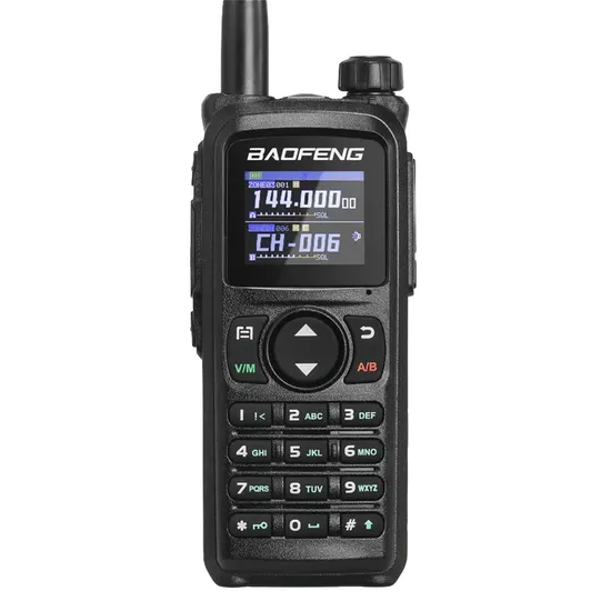 Walkie Talkie Baofeng UV-28 - Banda Dupla - 10W - 999 Canais - Preto