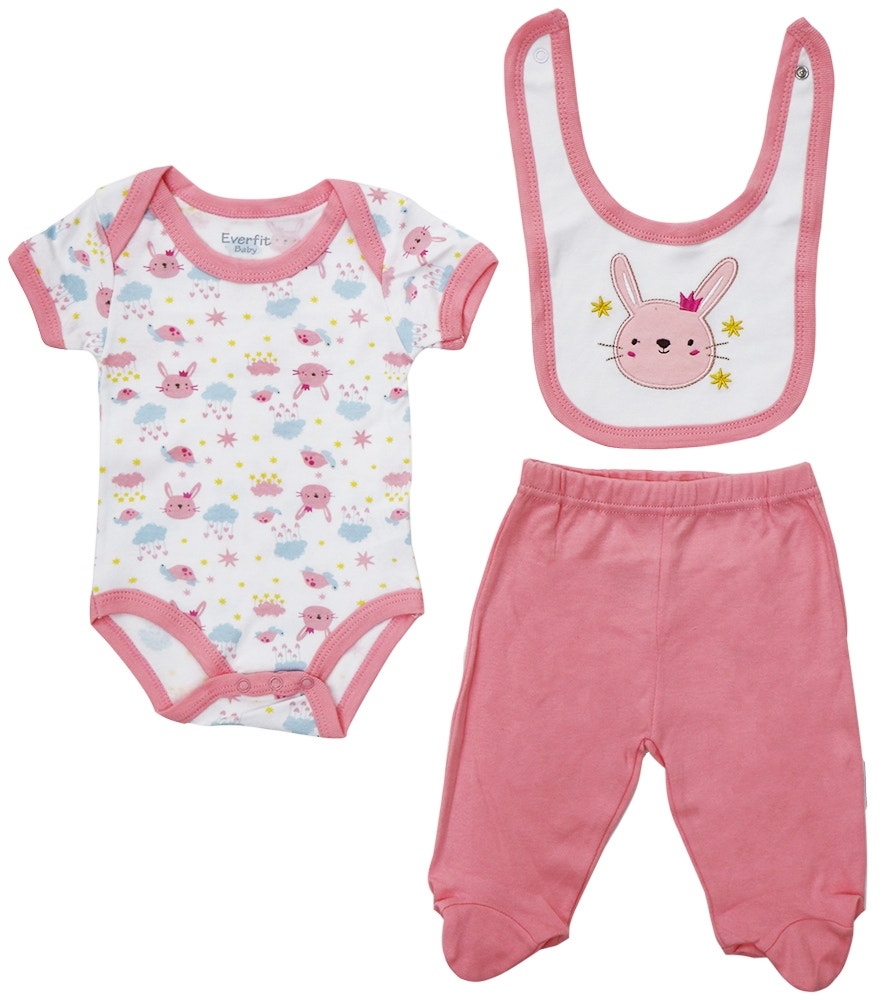 Bebê Everfit 11961S Rosa - Feminino