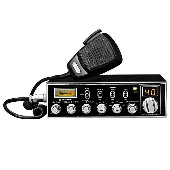 Rádio PX Voyager VR-94M Plus de Até 271 Canais AM/FM/CW/USB/LSB - Preto