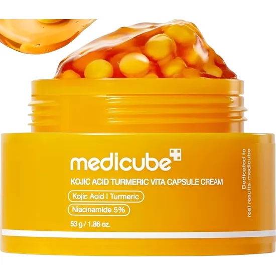Creme Facial Medicube Kojic Acid Turmeric Vita Capsule - 53g