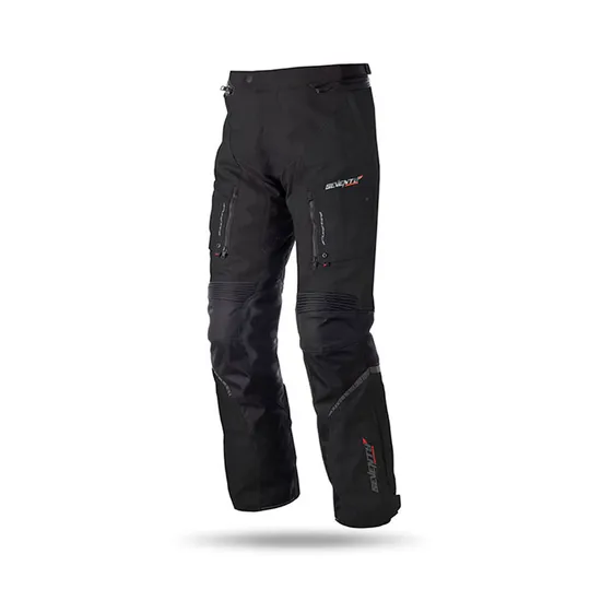 Calça para Motociclista Seventy Degrees Jeans SD-PT1S Touring de Inverno - Unissex - Tamanho L - Preta