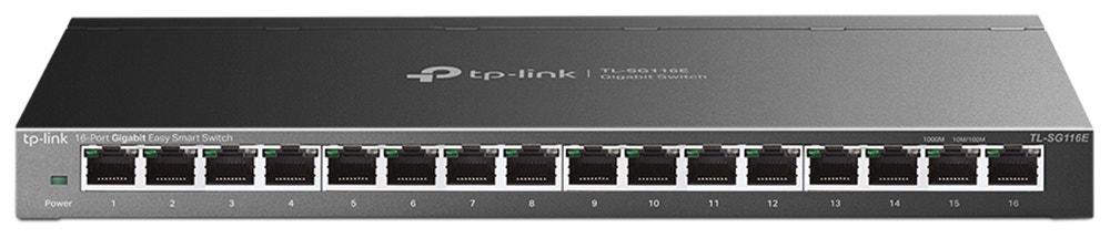 Hub Switch TP-Link Easy Smart TL-SG116E 16 Portas 10/100/1000Mbps