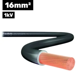 Cabo Flexível Silnax 1KV Hepr 1*16MM 100M Preto