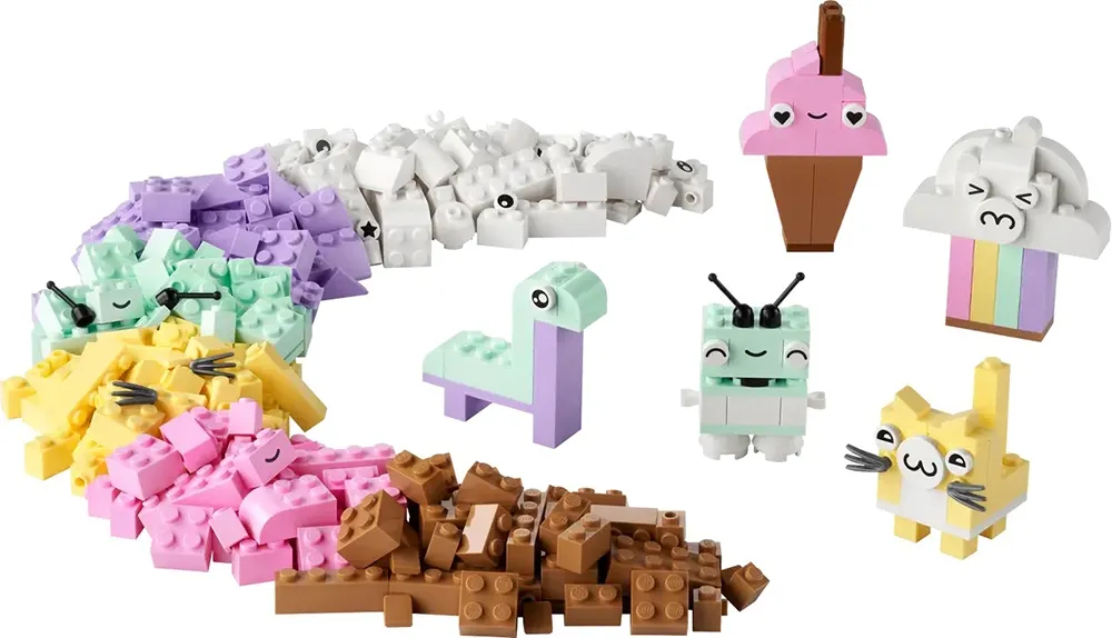 Lego Classic Diversão Pastel Criativa - 11028 (333 peças)