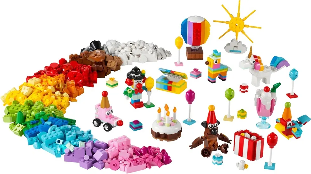 Kit de Festa Criativa Clássico Lego - 11029 (900 Peças)