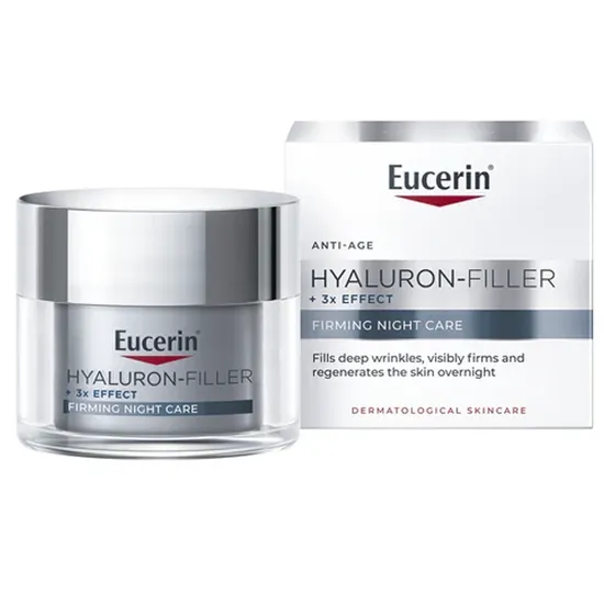 Creme Facial Hidratante Eucerin Hyaluron-Filler + 3X Effect Firming Night Care 50 ML
