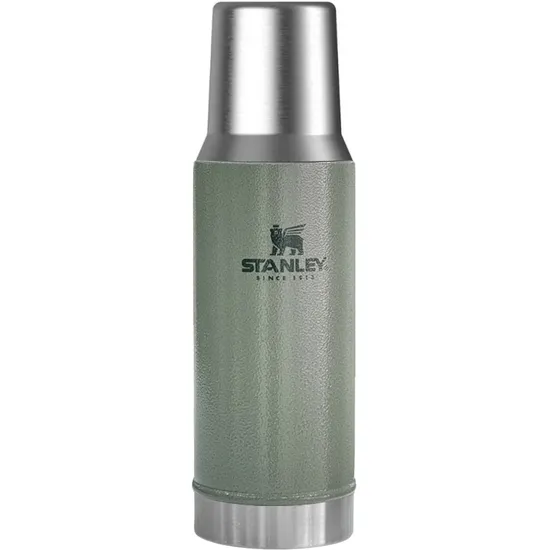 Garrafa Térmica Stanley Sistema The High Precision Flow Mate 800ML - Verde Martelinho