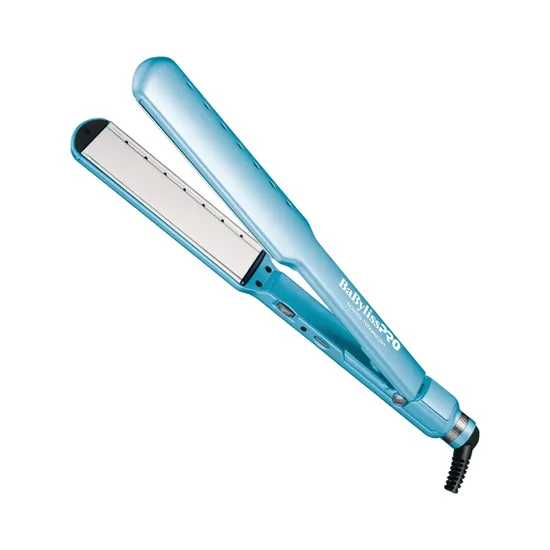 Chapinha Babyliss Pro Nano Titanium BNT4083TUZ Celeste 38MM Bivolt