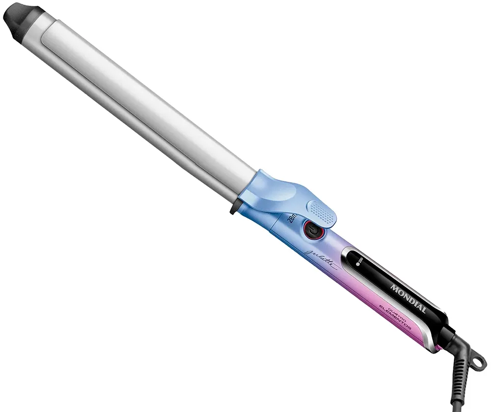 Modelador de Cabelo Mondial Qu4tro Elementos by Juliette MC-JU-03 70W Bivolt 60Hz - Azul