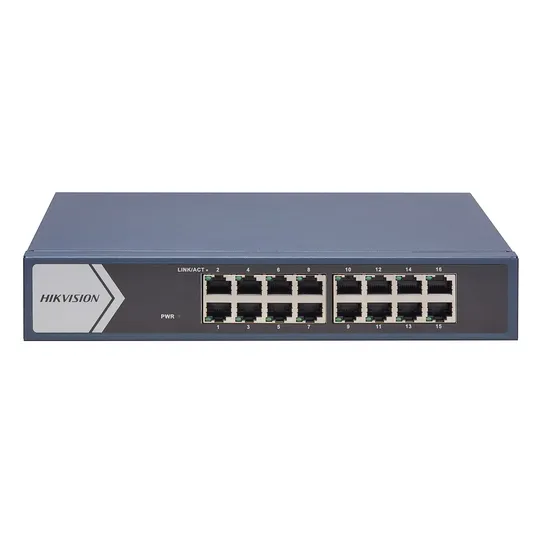 Switch Hub Hikvision 16P 10/100/1000Mbps DS-3E0516-e(B)