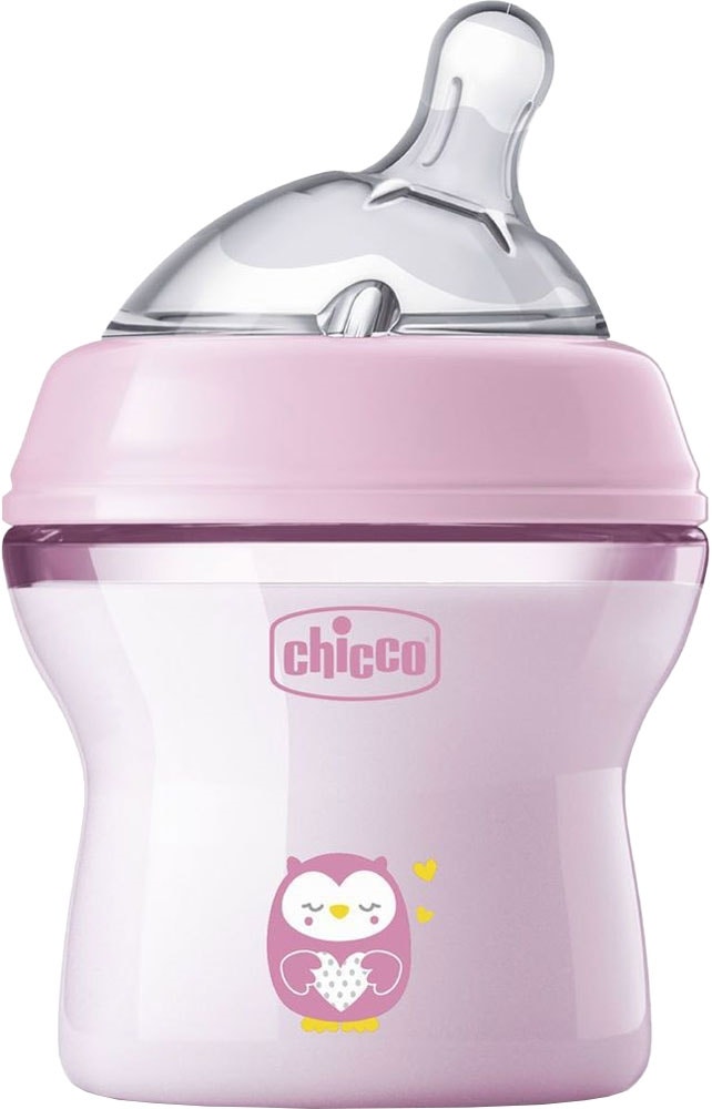 Mamadeira para Bebê Chicco NaturalFeeling 150mL - 81311-100 (Rosa)