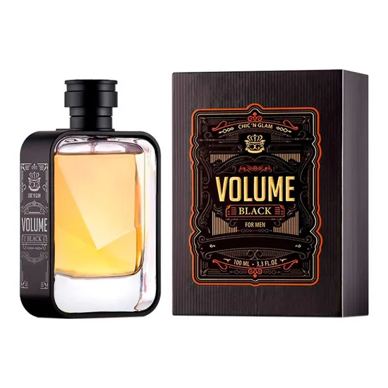 Perfume Chic 'N Glam Volume Black - Água de Perfume - Masculino - 100ML